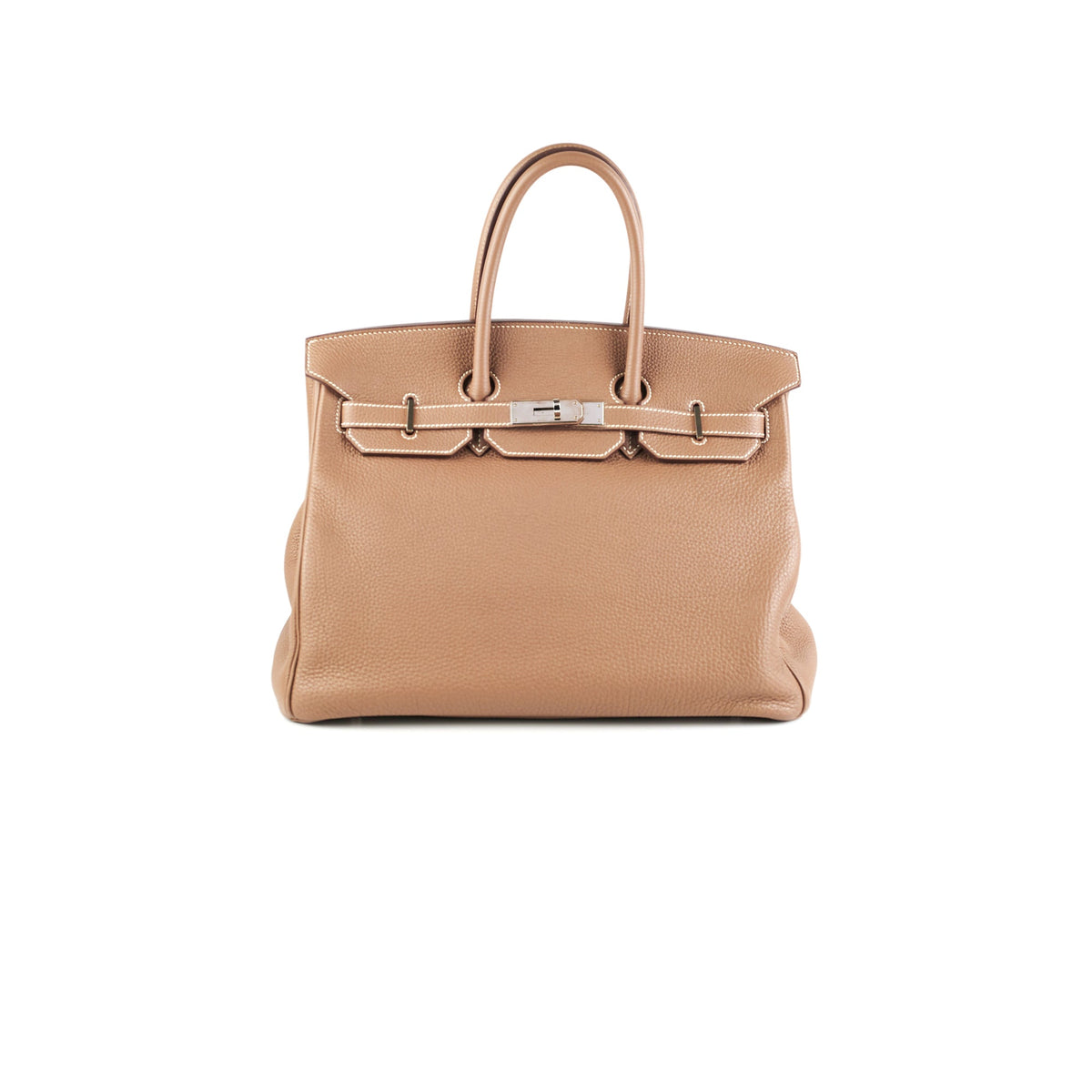 Hermes Etoupe Birkin 35 Togo - R Square Stamp 2014 - photo 1