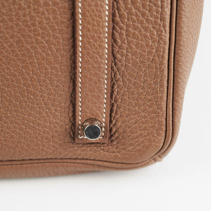 Hermes Etoupe Birkin 35 Togo - R Square Stamp 2014 - photo 8