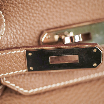 Hermes Etoupe Birkin 35 Togo - R Square Stamp 2014 - photo 15