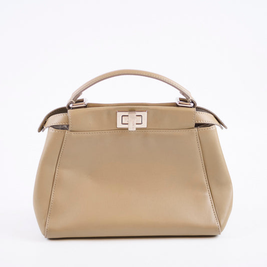 Fendi Mini Peekaboo Beige - photo 2