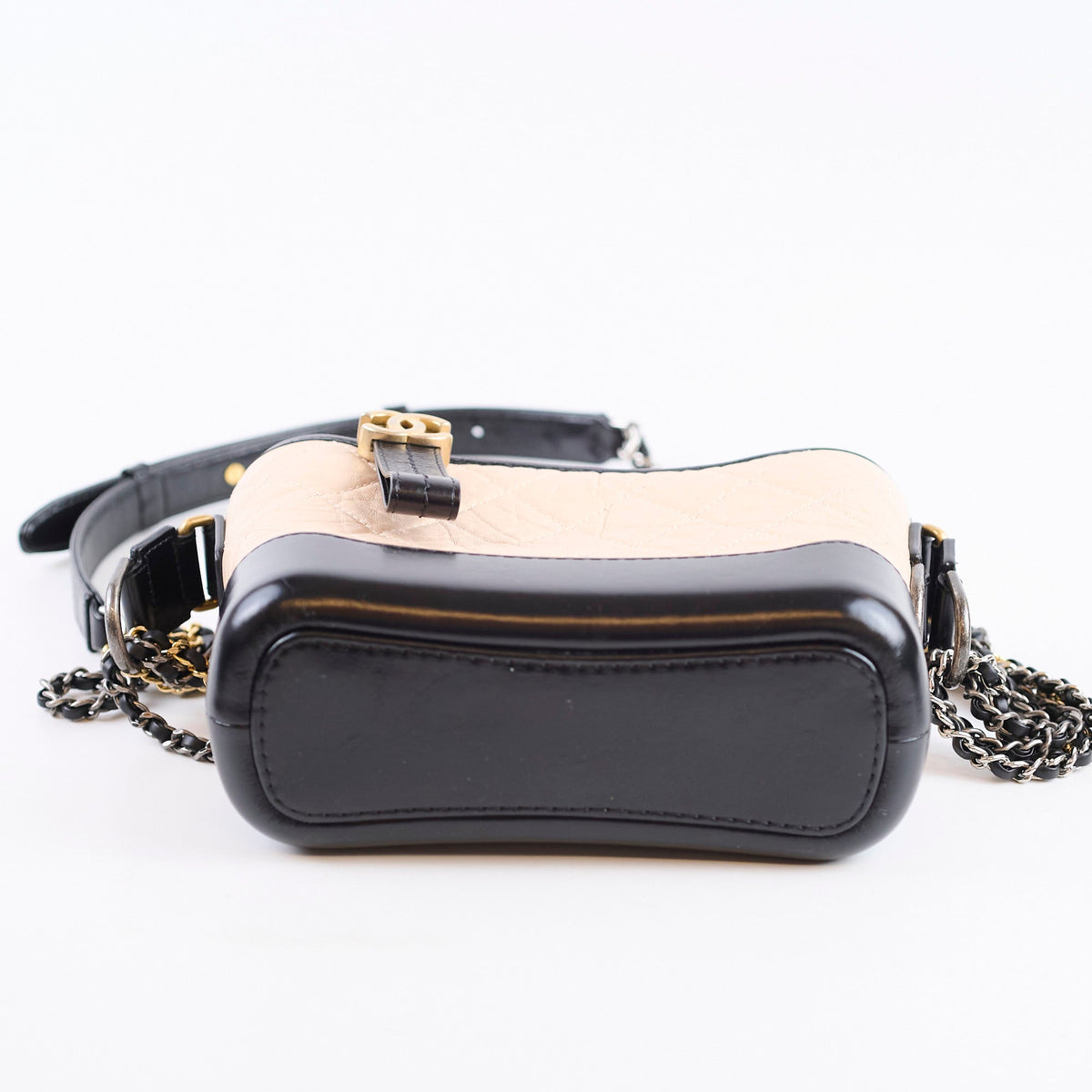 Chanel Small Gabrielle Bicolour Beige/Black - photo 4
