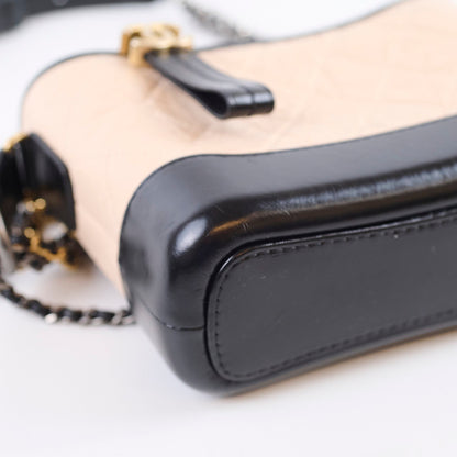 Chanel Small Gabrielle Bicolour Beige/Black - photo 9
