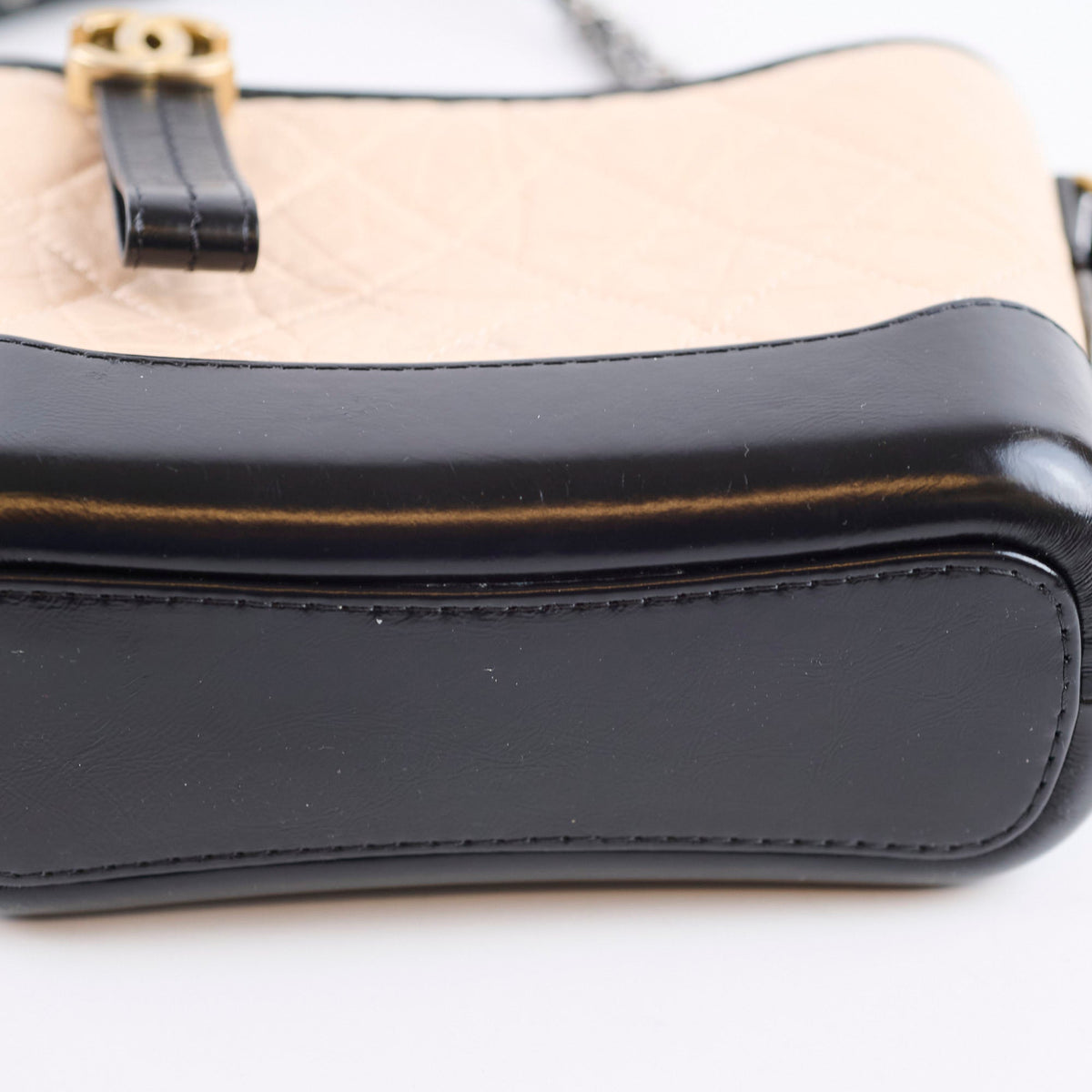 Chanel Small Gabrielle Bicolour Beige/Black - photo 10