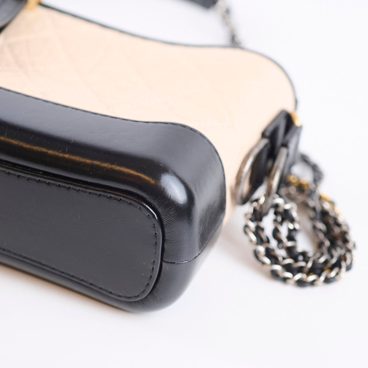 Chanel Small Gabrielle Bicolour Beige/Black - photo 11