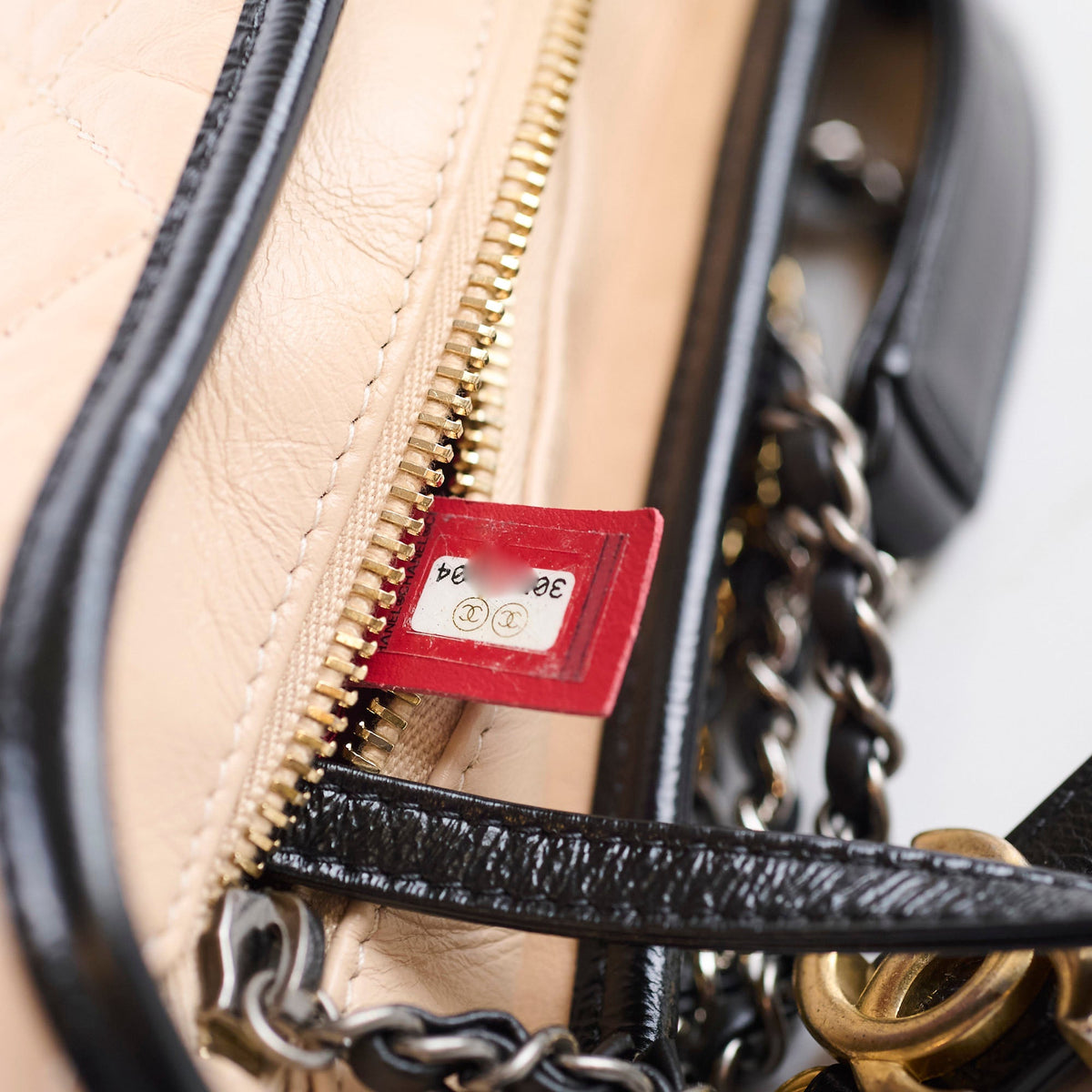 Chanel Small Gabrielle Bicolour Beige/Black - photo 8