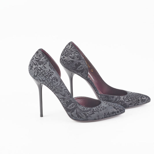 Gucci Suede Pineapple Small Nero Size 39 - photo 2