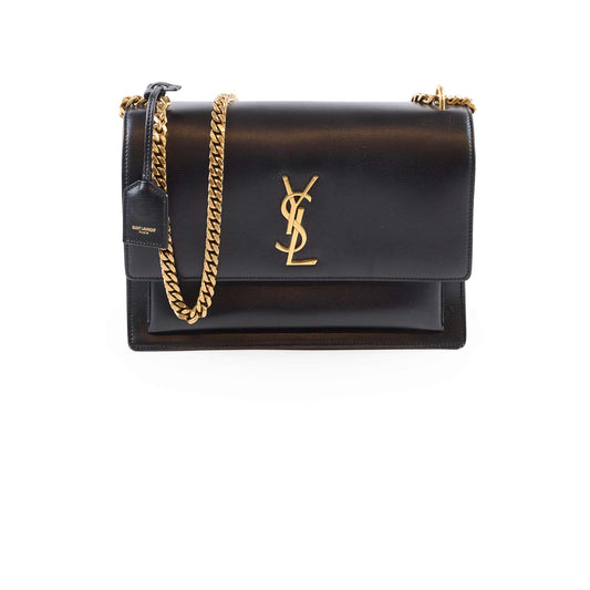 Saint Laurent Large Sunset Bag Black - photo 1