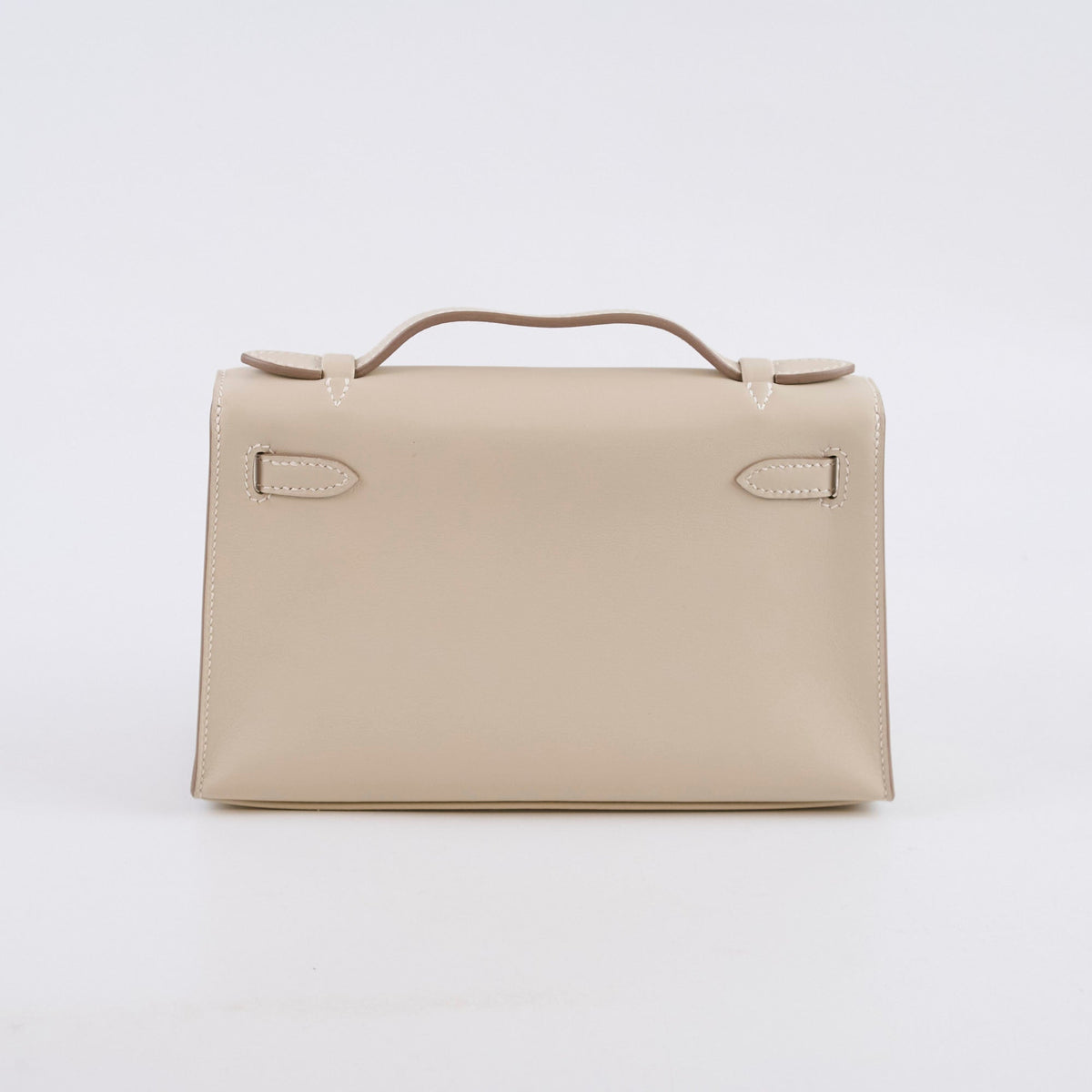 Hermes Kelly Pochette Special Order Beton K Stamp - photo 2