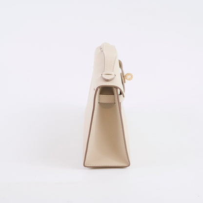 Hermes Kelly Pochette Special Order Beton K Stamp - photo 3