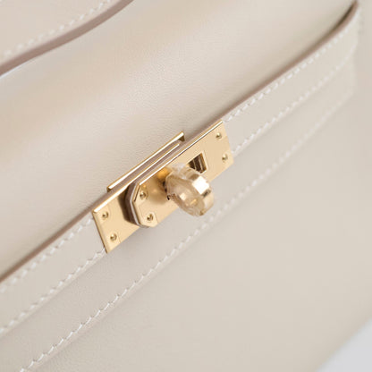 Hermes Kelly Pochette Special Order Beton K Stamp - photo 10