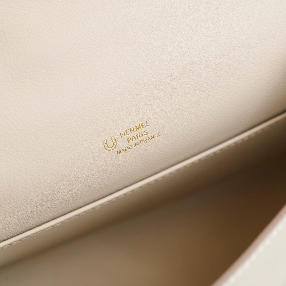 Hermes Kelly Pochette Special Order Beton K Stamp - photo 5