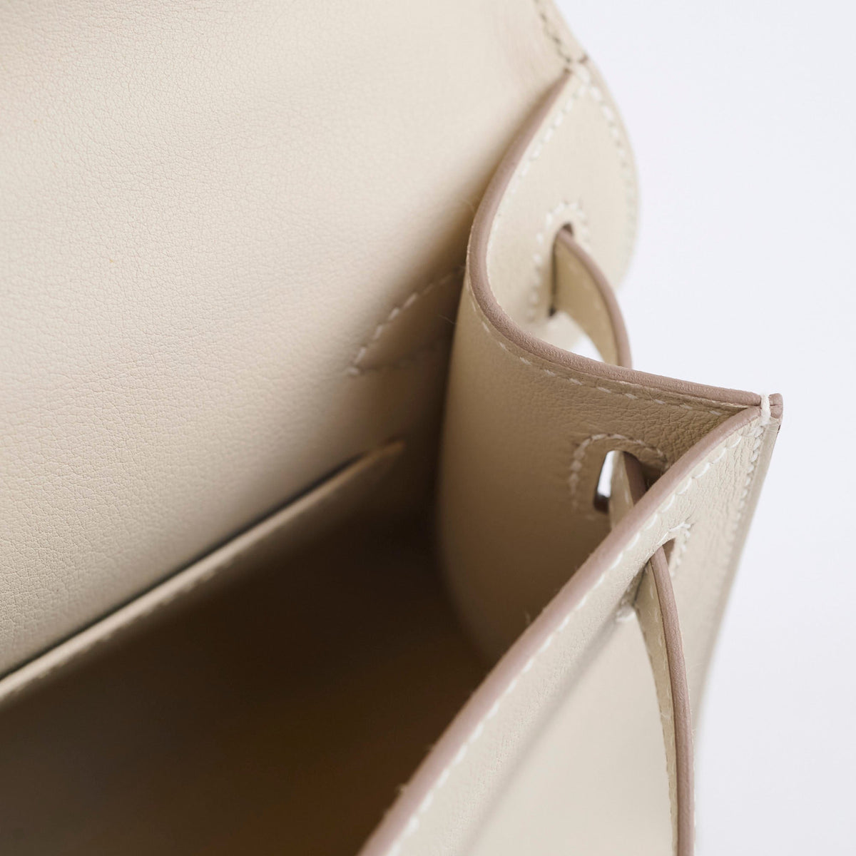 Hermes Kelly Pochette Special Order Beton K Stamp - photo 6
