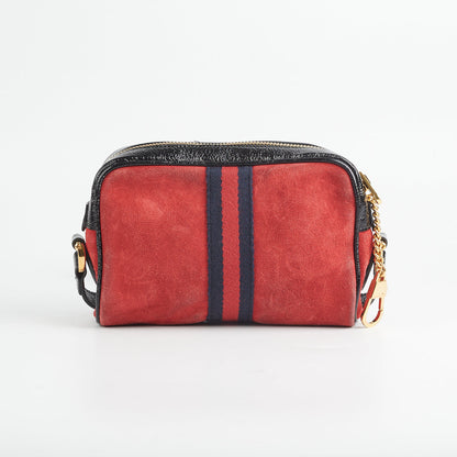 Gucci Vintage Nubuck Camera Bag Red - photo 2