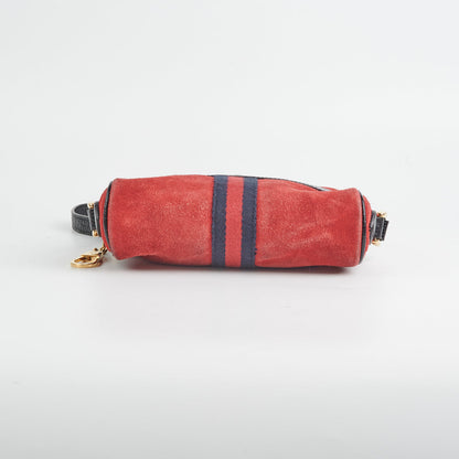 Gucci Vintage Nubuck Camera Bag Red - photo 4