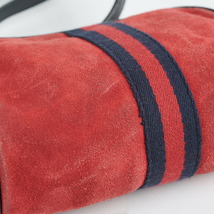 Gucci Vintage Nubuck Camera Bag Red - photo 12