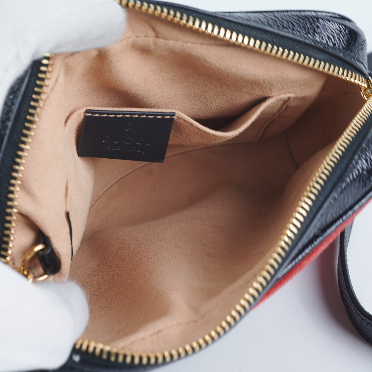 Gucci Vintage Nubuck Camera Bag Red - photo 14