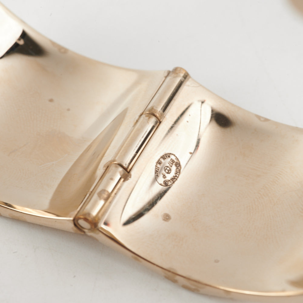 Chanel Bangle Gold Costume Jewellery - photo 8