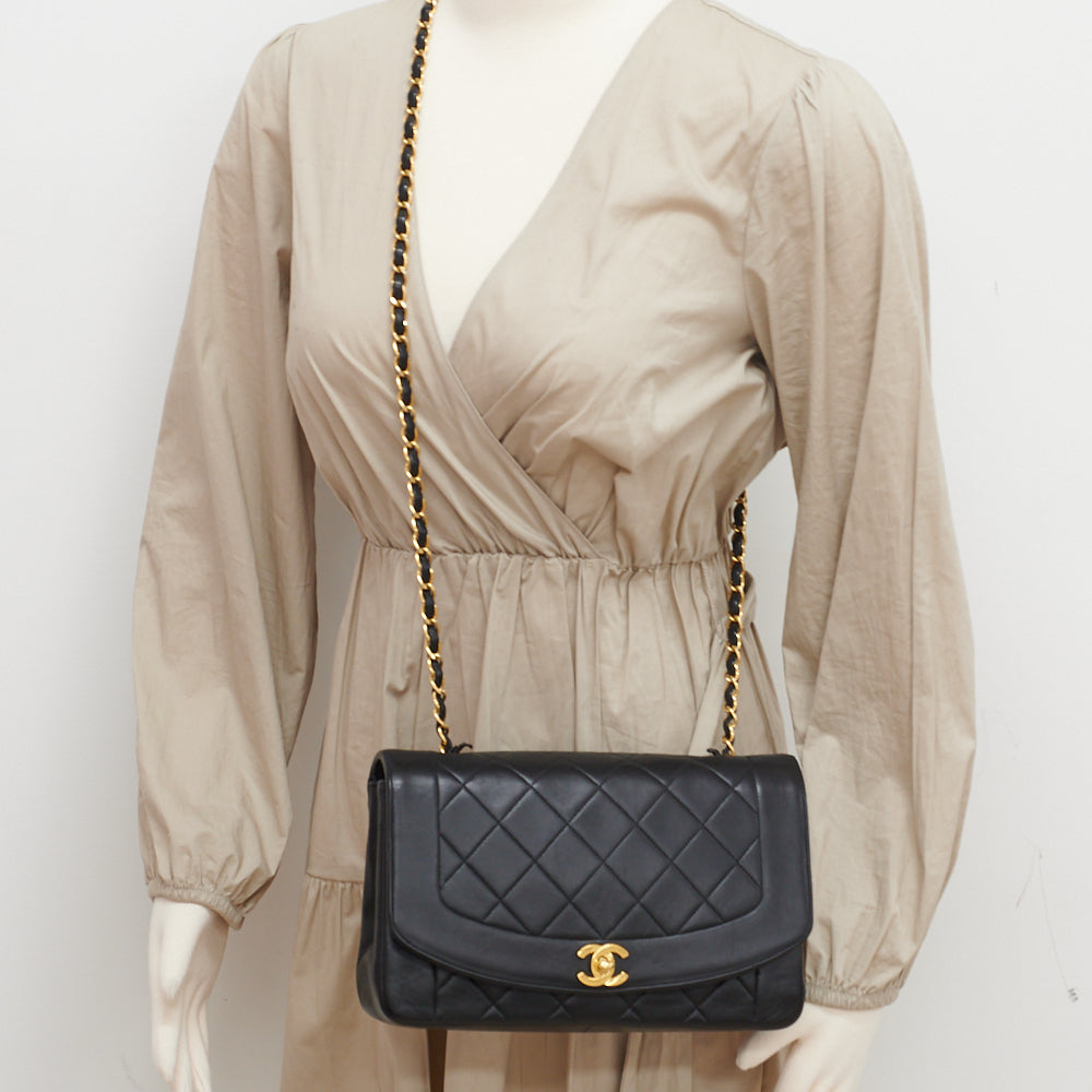 Chanel Medium Diana Black - photo 25
