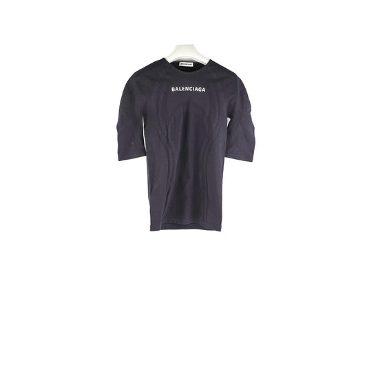Balenciaga Black Logo Top -EU40/ AU 12 - photo 1