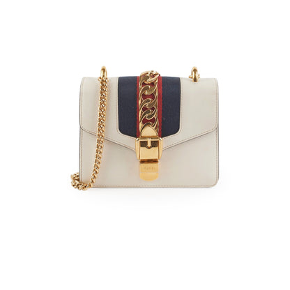 Gucci Mini Sylvie Bag Cream - photo 1