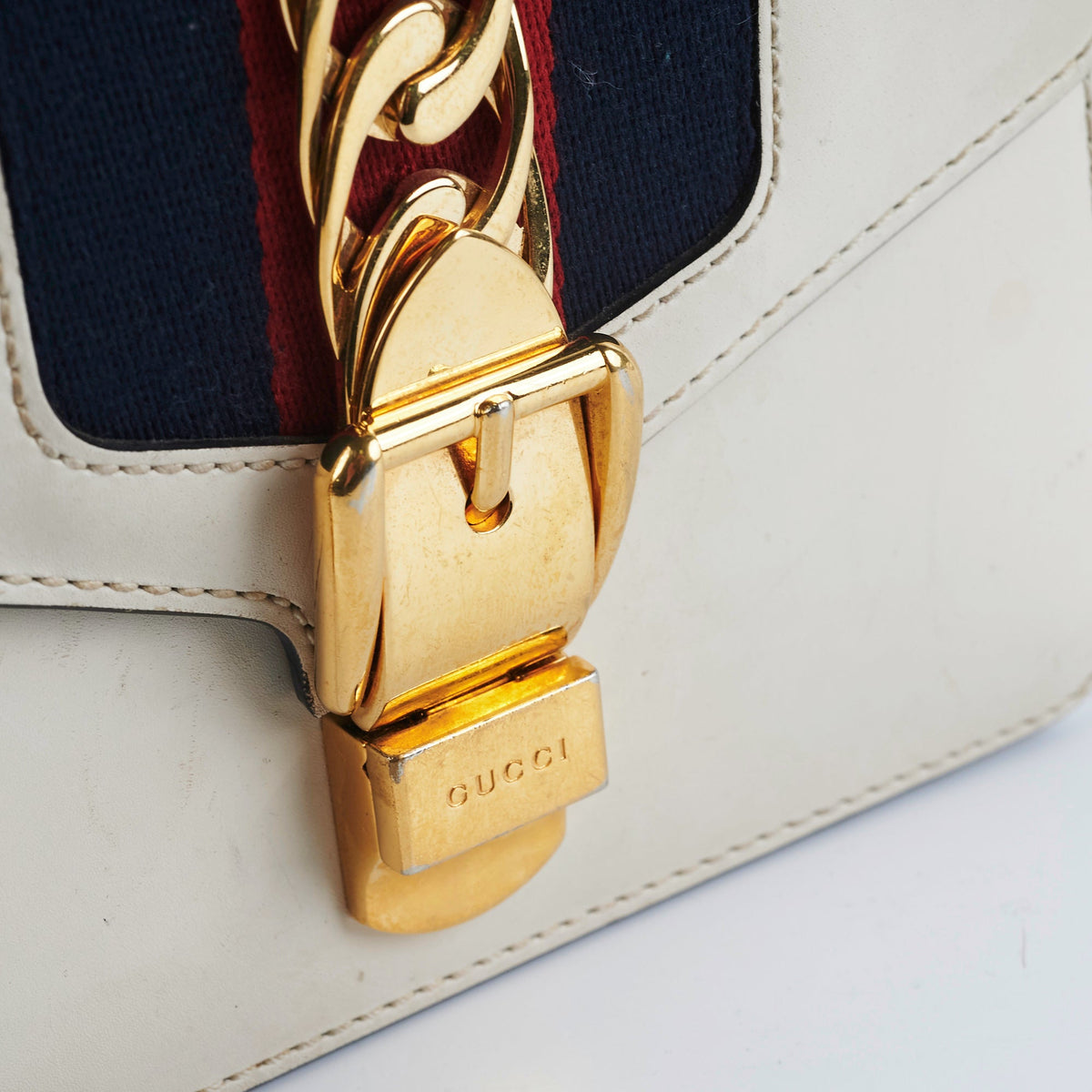Gucci Mini Sylvie Bag Cream - photo 20