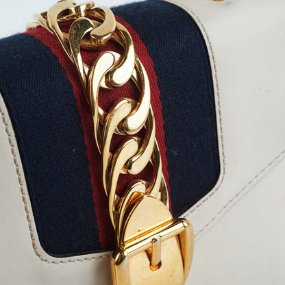 Gucci Mini Sylvie Bag Cream - photo 19