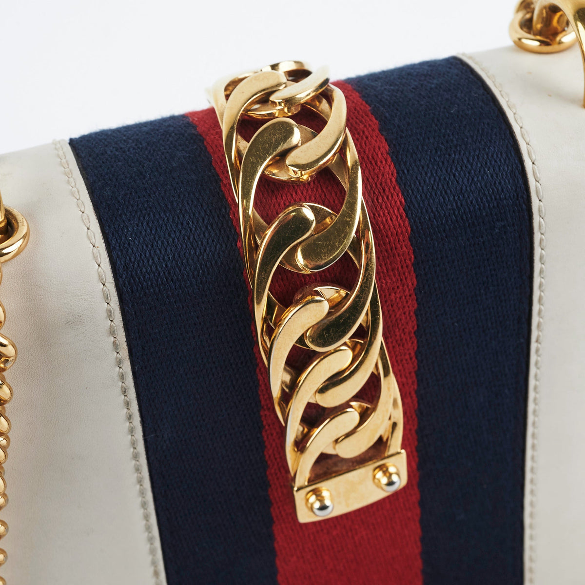 Gucci Mini Sylvie Bag Cream - photo 17