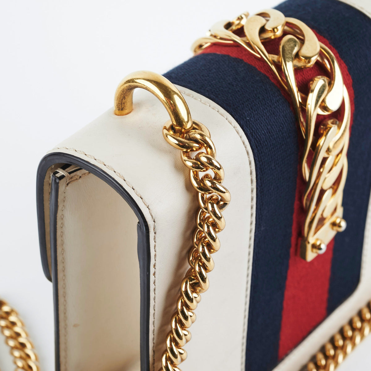 Gucci Mini Sylvie Bag Cream - photo 16