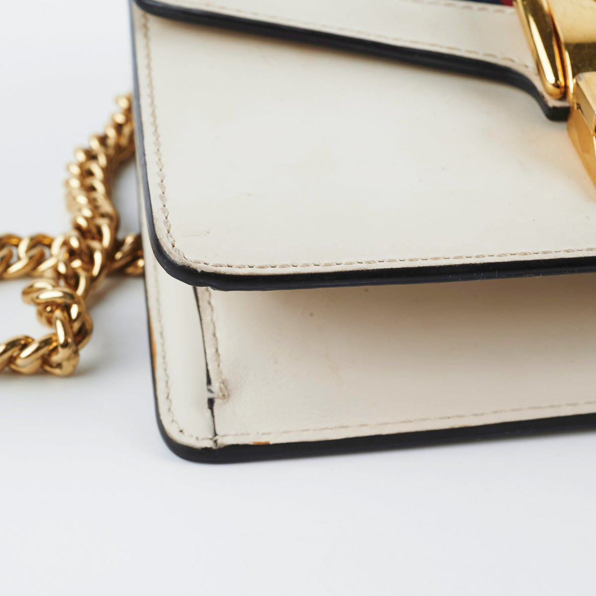 Gucci Mini Sylvie Bag Cream - photo 13