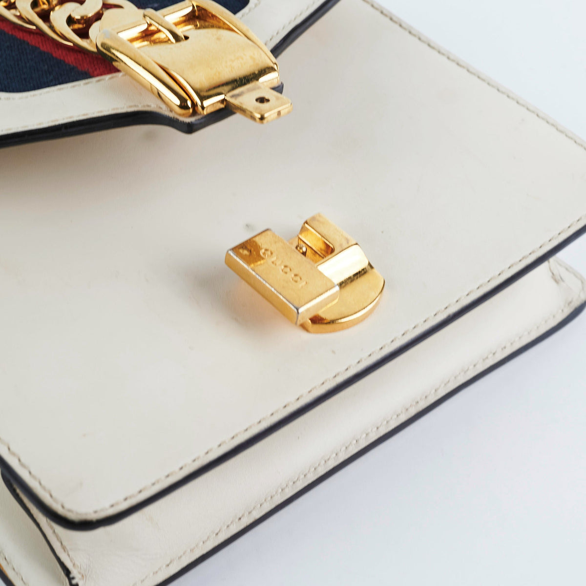 Gucci Mini Sylvie Bag Cream - photo 6