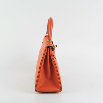 Hermes Kelly 28 Evercolor Feu X Stamp (2016) - photo 4