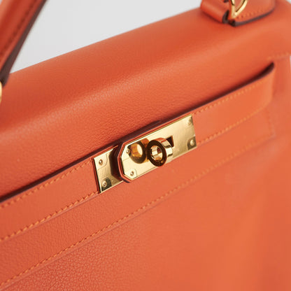 Hermes Kelly 28 Evercolor Feu X Stamp (2016) - photo 9