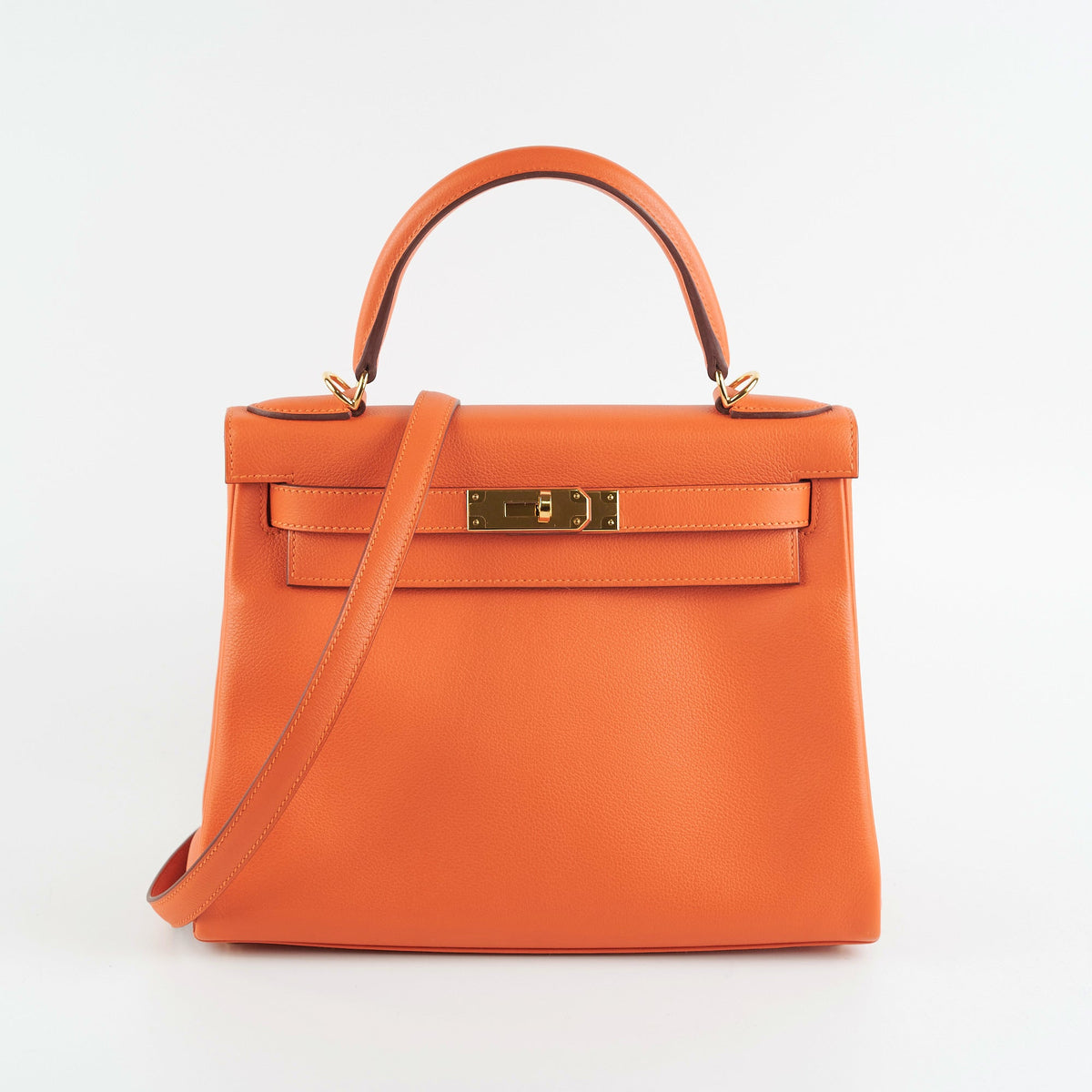 Hermes Kelly 28 Evercolor Feu X Stamp (2016) - photo 2