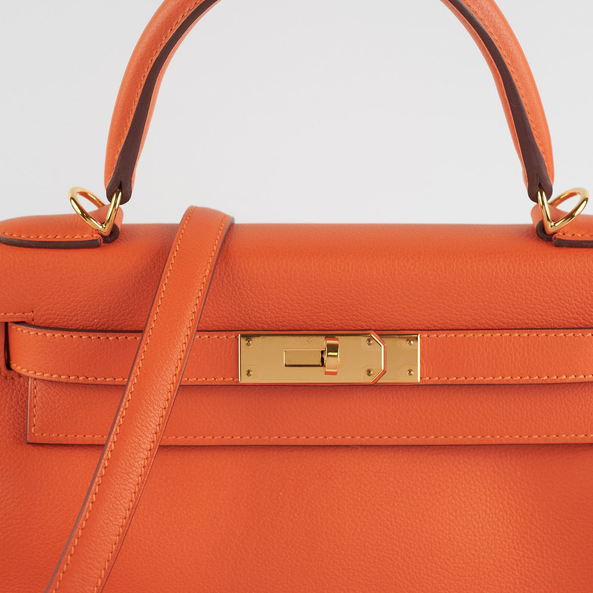Hermes Kelly 28 Evercolor Feu X Stamp (2016) - photo 13