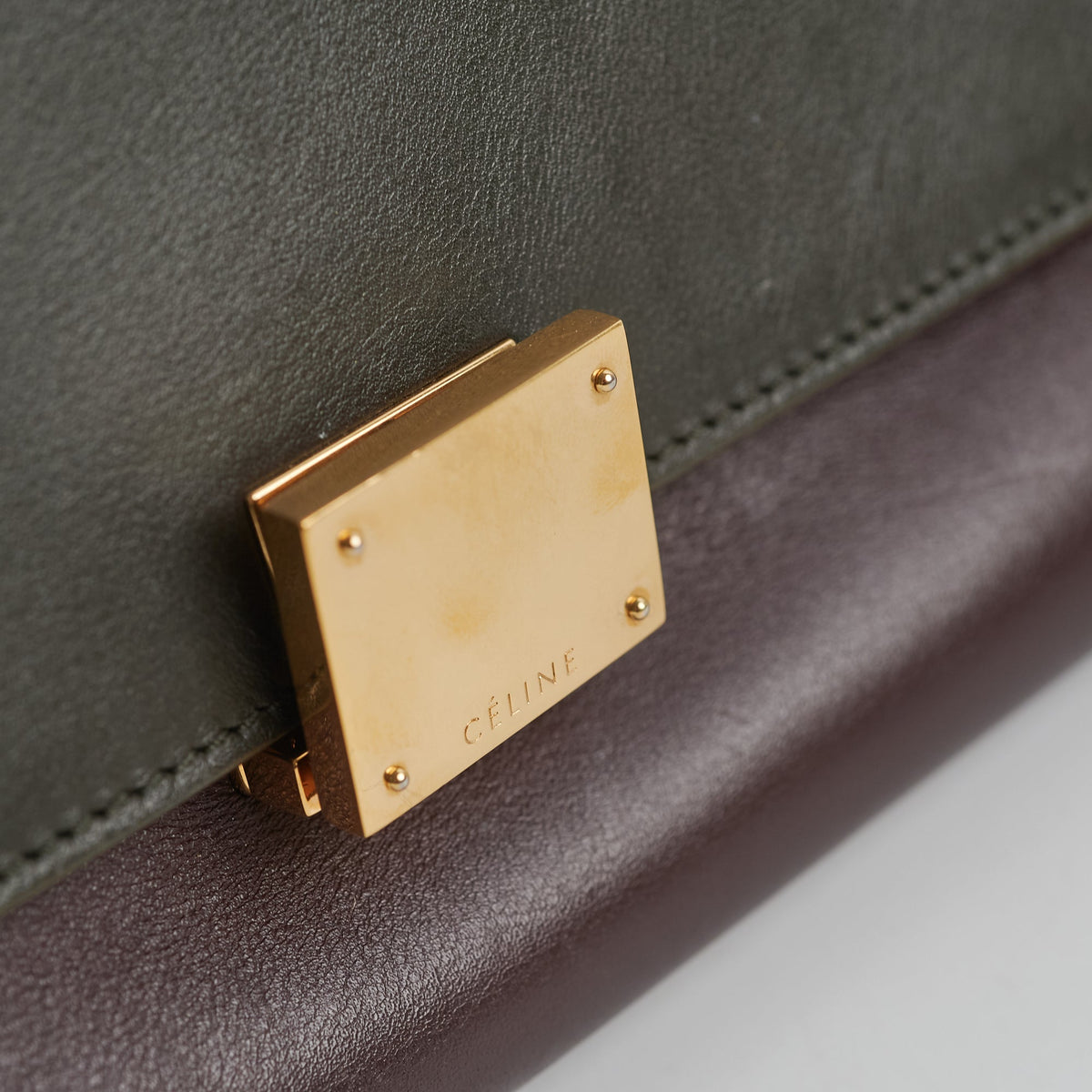 Celine Trapeze Two Toned Bag - photo 16