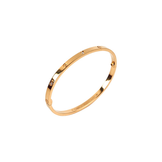 Cartier Love Size 17 Small 6 Diamond Bracelet 2021 - photo 1
