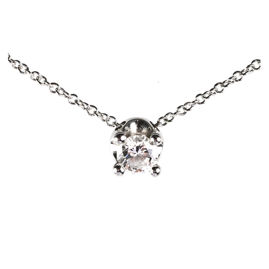 Bvlgari White Gold Corona Necklace - photo 1