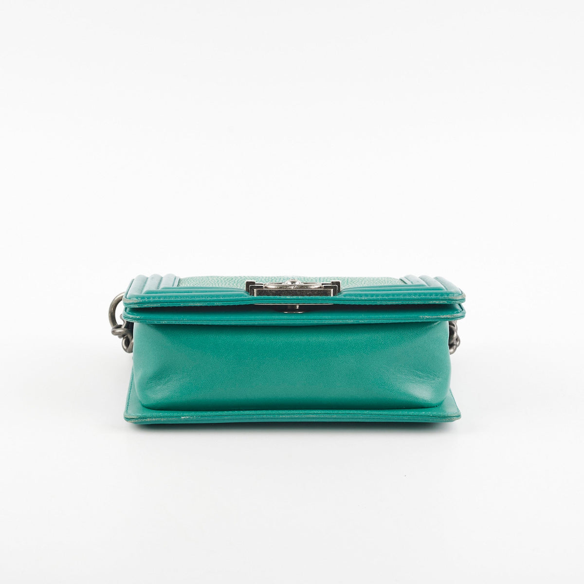 Chanel Small Turqoise Stingray Boy - photo 4