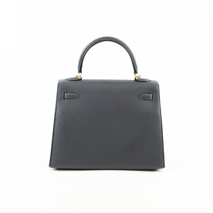 Hermes Kelly 25 Epsom Gris Misty W Stamp 2024 - photo 2