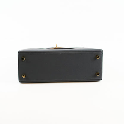 Hermes Kelly 25 Epsom Gris Misty W Stamp 2024 - photo 4