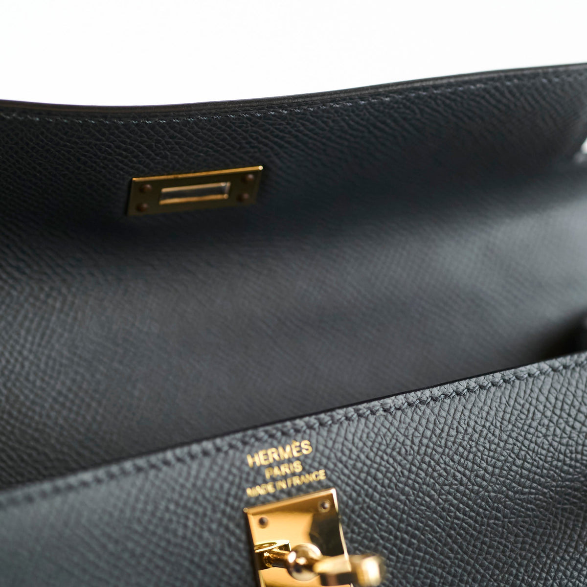 Hermes Kelly 25 Epsom Gris Misty W Stamp 2024 - photo 6