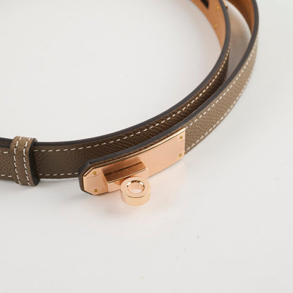 Hermes Kelly Belt Etoupe - photo 8