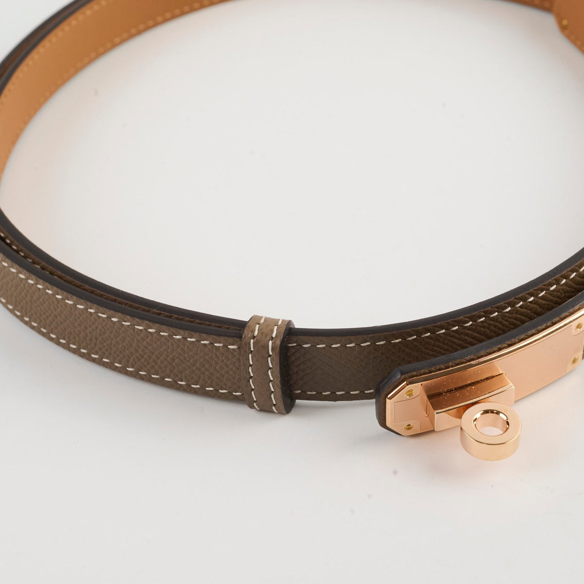 Hermes Kelly Belt Etoupe - photo 7