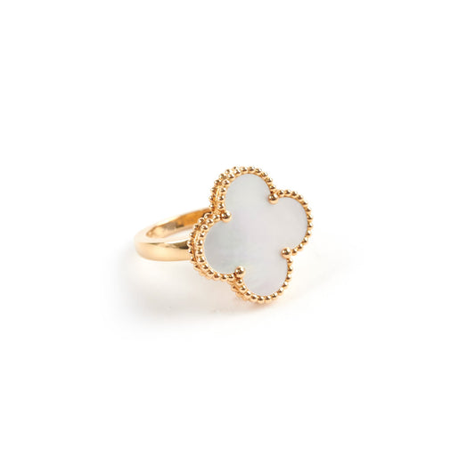 Van Cleef & Arpels VCA MOP Magic Alhambra Ring Size 54 2022 - photo 1