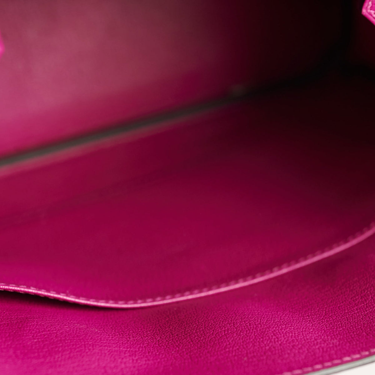 Birkin 30 Epsom Rose Poupre C Stamp - photo 6
