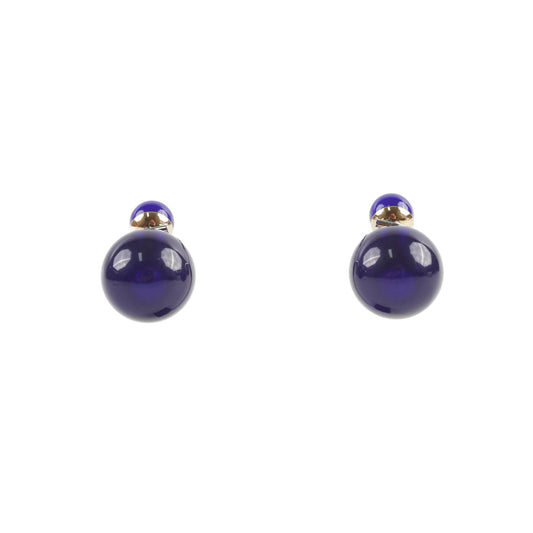 Christian Dior Tribal Earrings Blue - photo 1