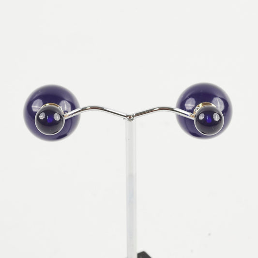 Christian Dior Tribal Earrings Blue - photo 2