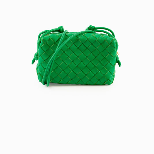 Bottega Veneta Mini Loop Green Crossbody - photo 1
