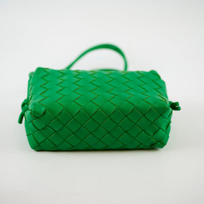 Bottega Veneta Mini Loop Green Crossbody - photo 4
