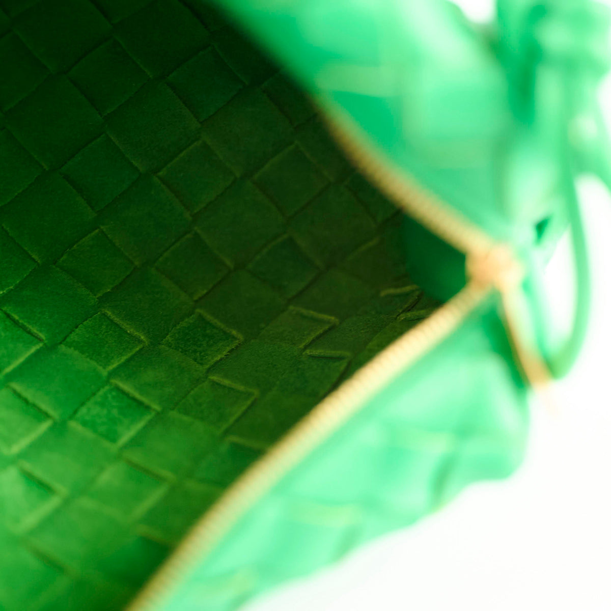 Bottega Veneta Mini Loop Green Crossbody - photo 9